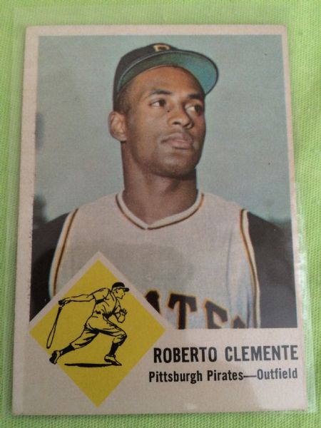 1963 FLEER ROBERTO CLEMENTE Fav Card of the Week Nice !! 