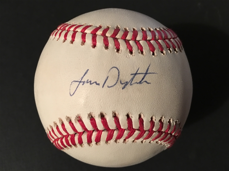 LENNY "NAILS" DYSTRA SIGNED NL BALL in BOX
