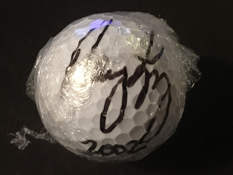 NANCY LOPEZ (RAY NIGHTS WIFE) SIGNED GOLF BALL