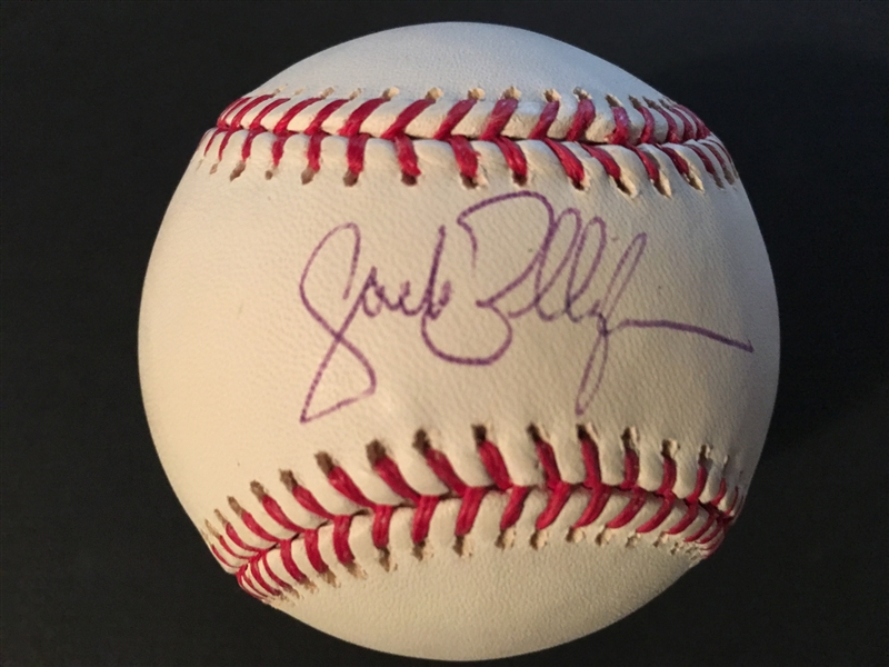 JACK BILLINGHAM MOELLER SIGNED PURE WHITE MLB BALL