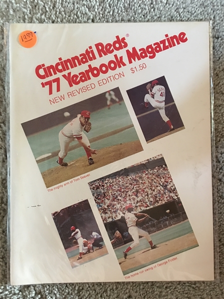1977 CINCINNATI REDS YEARBOOK