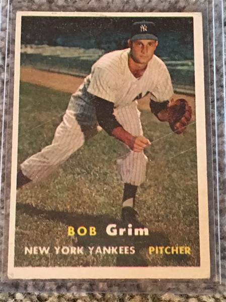 1957 BREAK: BOB GRIM #36