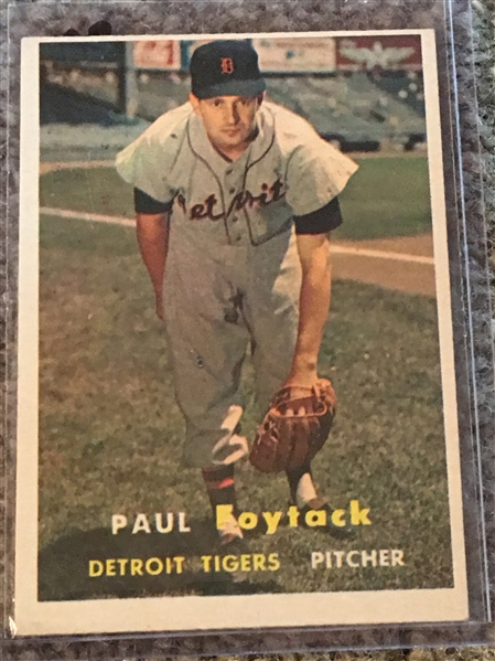 1957 BREAK: PAUL FOYTACK #77