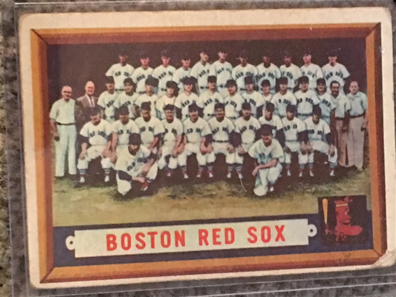 1957 BREAK: BOSTON RED SOX #171 Just OK