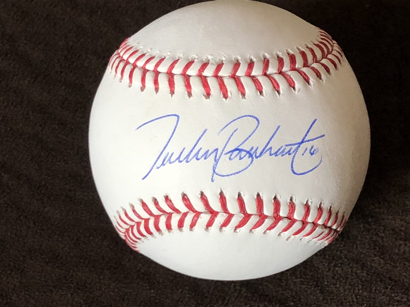 TUCKER BARNHART Signed MLB Baseball