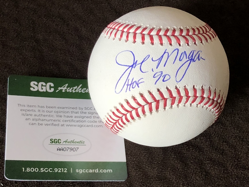 JOE MORGAN Moeller Signed MLB Baseball SGC COA