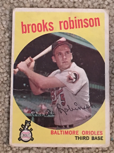 1959 TOPPS BROOKS ROBINSON #439 