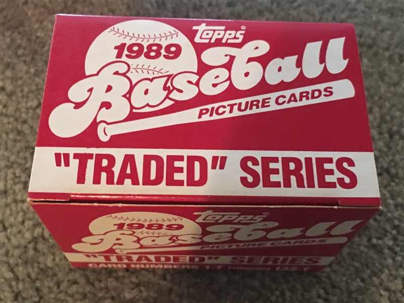 1989 TOPPS BASEBALL ROOKIE SET Never Opened GRIFFEY RC 