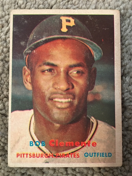 ROBERTO CLEMENTE 1957 TOPPS #76 $250.00 - $750.00 WOW 
