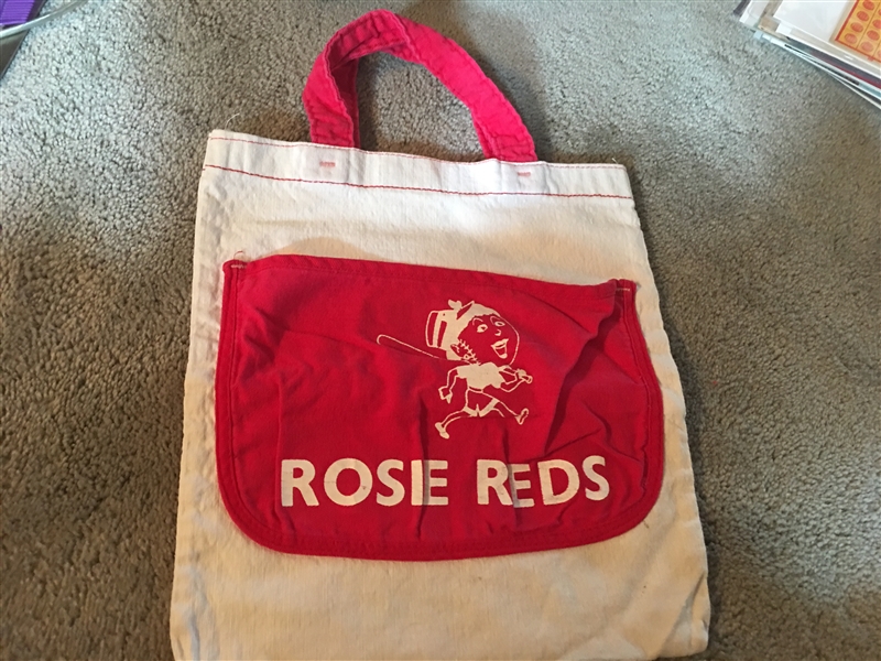 Favorite Item: 1960s ROSIE REDS CLOTH 12 Inch BAG Amazing Find !!! 