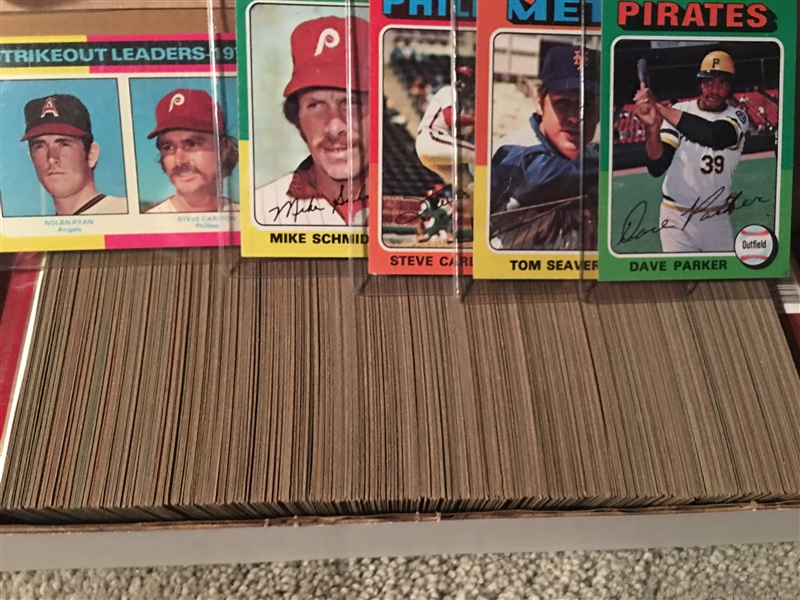 1975 TOPPS BASEBALL NEAR / PARTIAL SET Nice Condition READ !! Bk $300.00 to $750.00