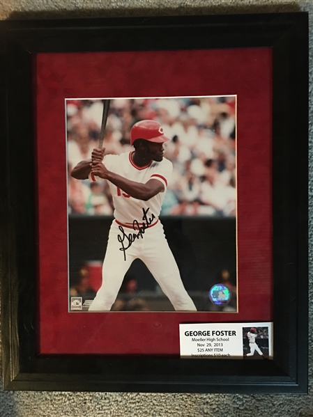 GEORGE FOSTER MOELLER SIGNED 8x10 in $50.00 14x18 FRAME AND MATTED Beauty !! 
