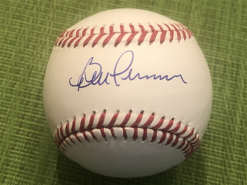 BILL PLUMMER Moeller Signed MLB Ball