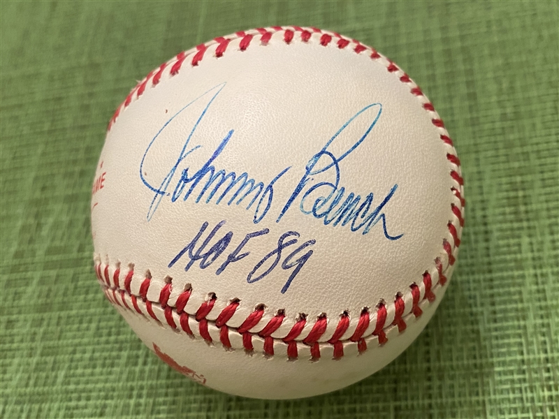 JOHNNY BENCH Signed Inscribed 1989 All Star Baseball
