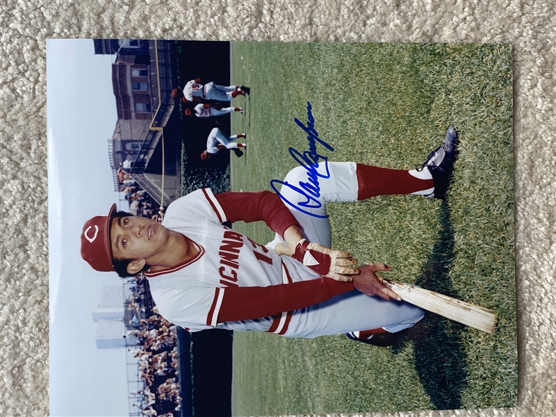 DAVE CONCEPCION Moeller Signed 8x10