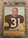 JIM TAYLR 1963 TOPPS #87 BEAUTY 
