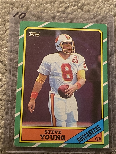 1986 TOPPS STEVE YOUNG ROOKIE 374 RC