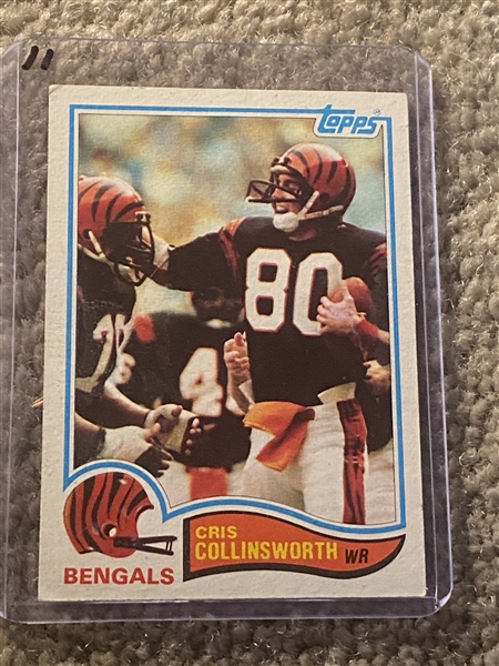 1982 TOPPS COLLINSWORTH ROOKIE #44 RC 