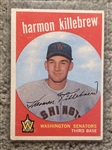 1959 TOPPS Semi High #515 HARMON KILLEBREW Books $200.00- $600.00