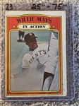 1972 TOPPS WILLIE MAYS I/A #50  $25.00- $75.00