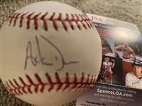 ADAM DUNN SIGNED ON $30 MLB BASEBALL with 3 $15ea COAS JSA SGC and DUNNS OWN COA in CUBE 