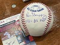 KEN GRIFFEY SR Moeller Signed Inscribed 1980 All Star Ball JSA COA   ** MORE AUCTIONS ON THE NEXT PAGE **