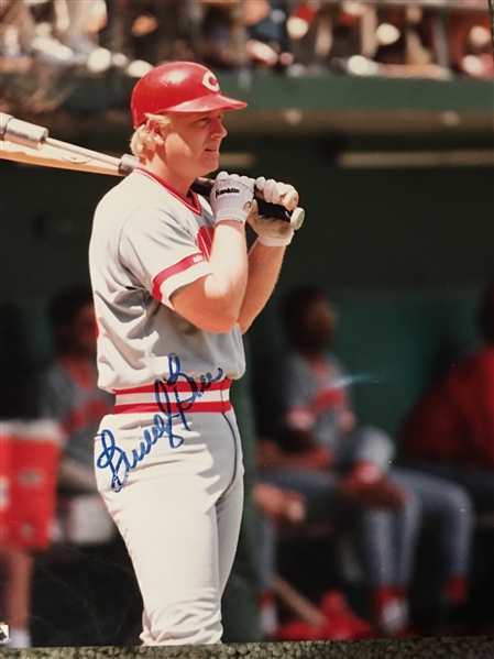 BUDDY BELL SIGNED 8x10 PHOTO 
