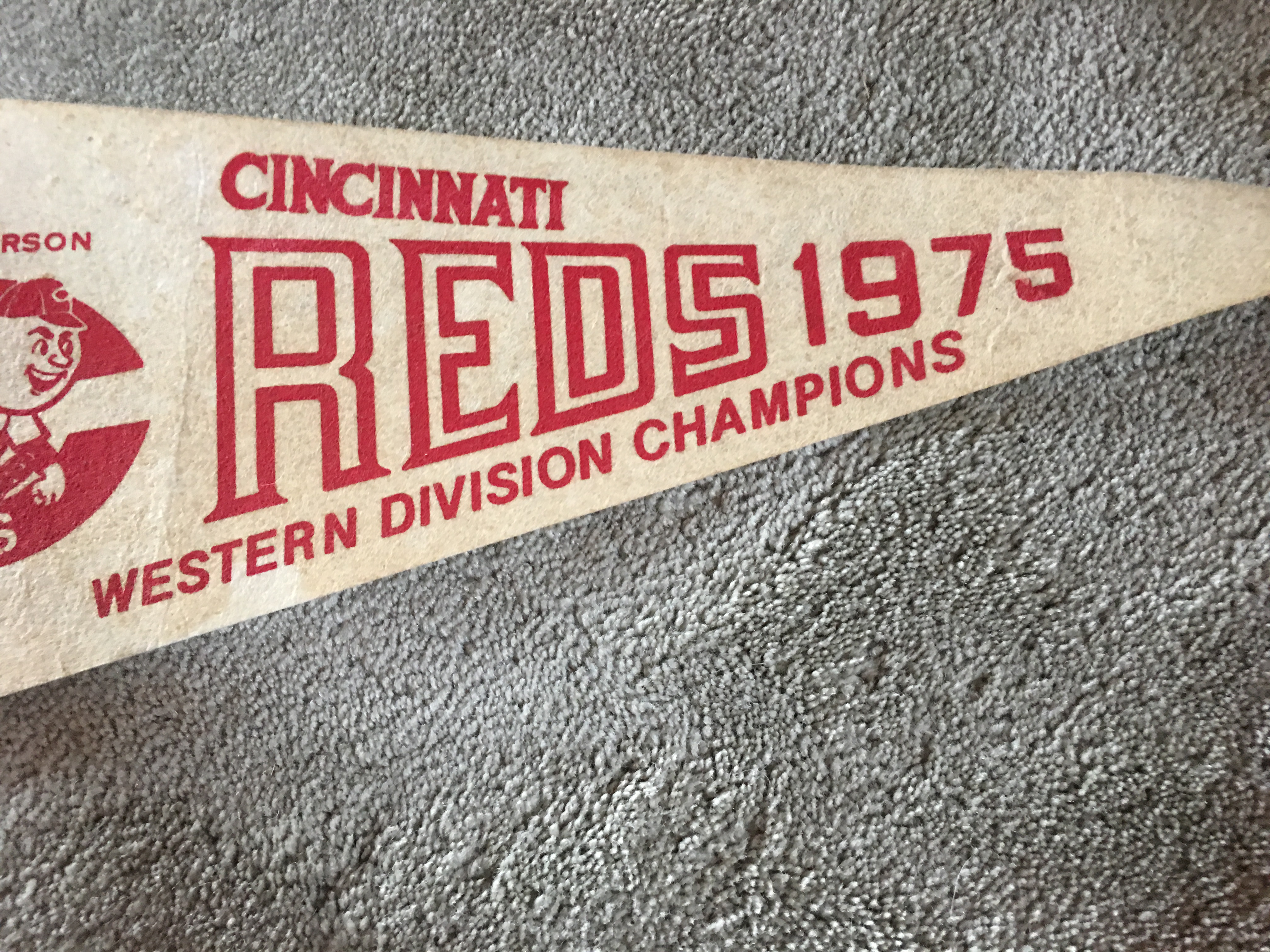 Lot Detail - 1930s-40s Cincinnati Reds Vintage Pennant