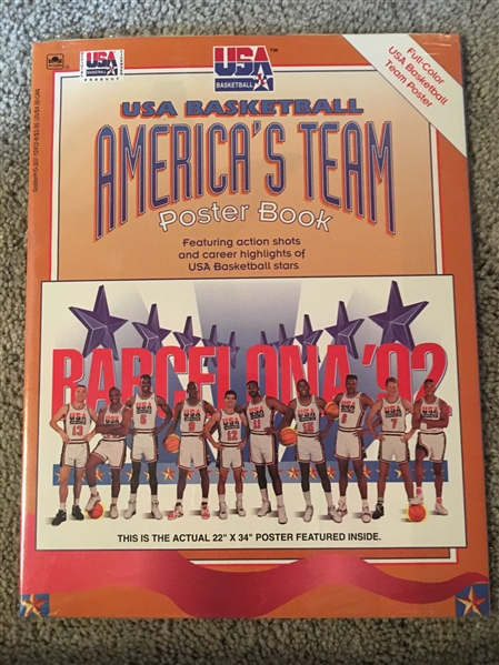 USA BASKETBALL AMERICAs TEAM POSTER Books $15