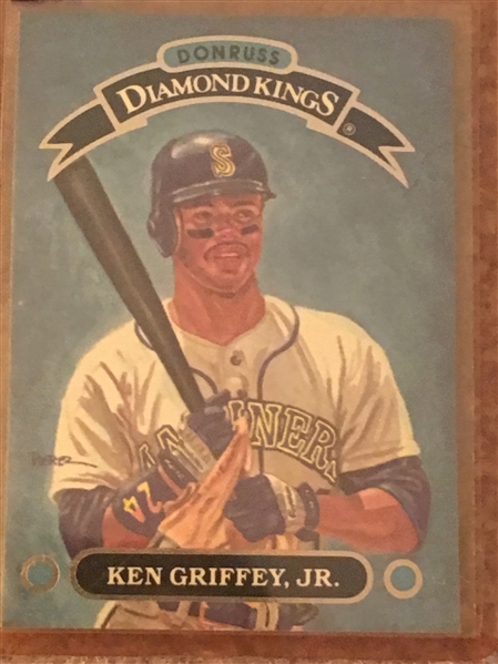KEN GRIFFEY Jr 1992 DONRUSS DIAMOND KINGS INSERT 