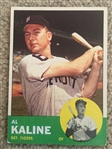1963 TOPPS AL KALINE #25 $50.00- $150.00 