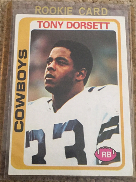 TONY DORETT 1978 TOPPS ROOKIE #315 PRETTY NICE ONE  Books $40.00- $80.00