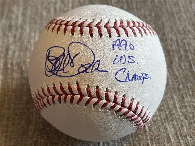 BILL DORAN Moeller Signed Inscribed MLB Ball