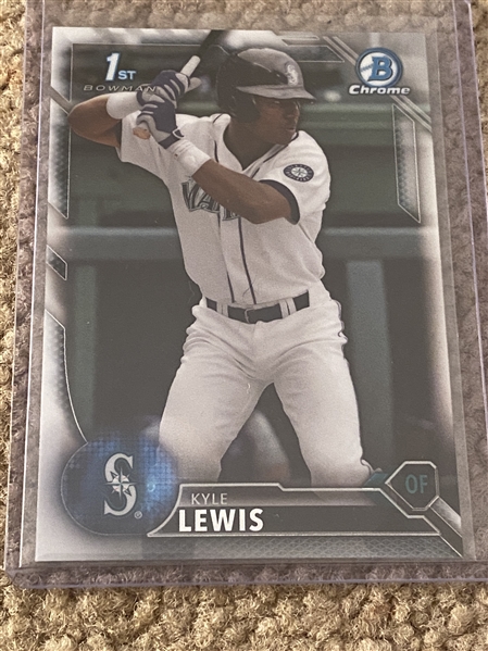 KYLE LEWIS BOWMAN CHROME ROOKIE from 2016 $$