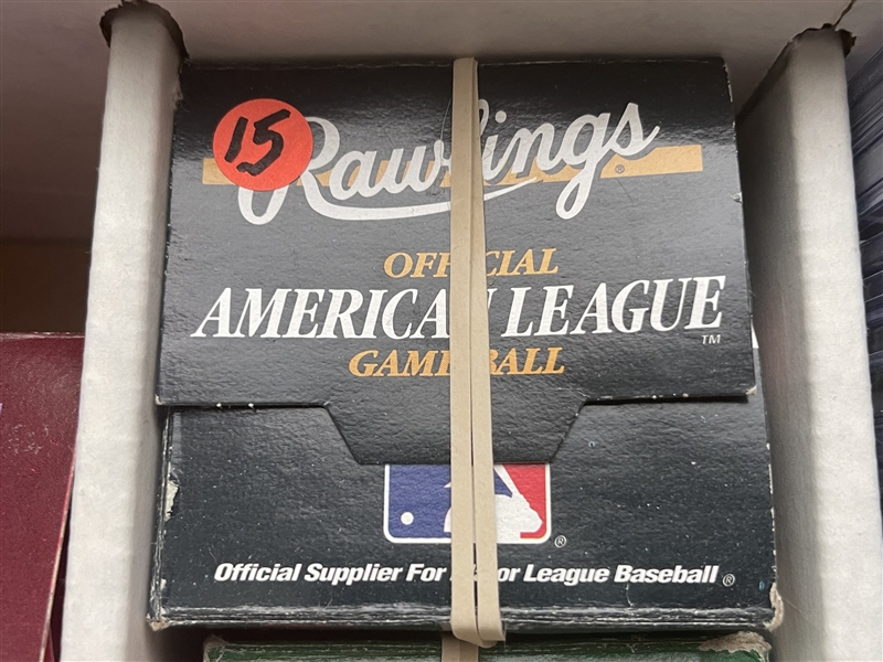 Mystery Signed Official National League Baseball in Box