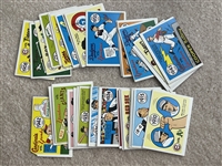 Lot of 40 1970 Fleer World Series Cards