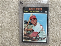 1971 Topps DAVE CONCEPCION ROOKIE 14