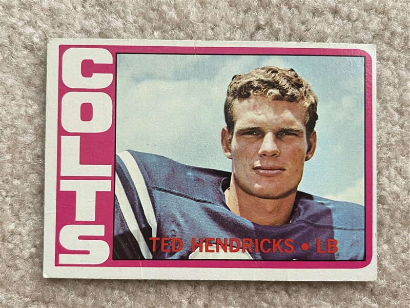 1972 Topps TED HENDRICKS ROOKIE #93