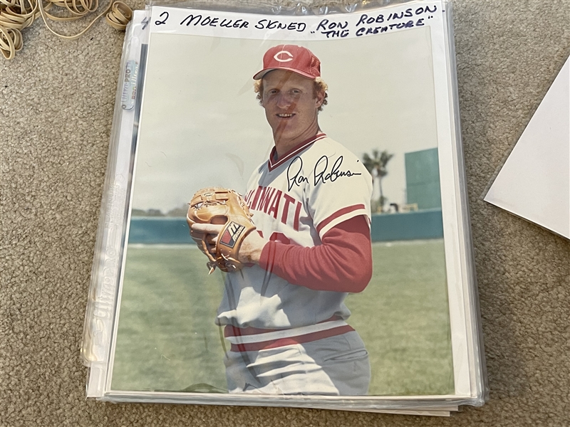 RON ROBINSON Moeller Signed 8x10