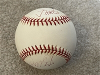 Official Major League Baseball Signed by 2
