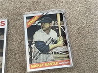 1996 Topps Finest MICKEY MANTLE 16