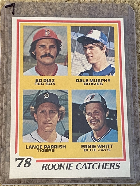 1978 TOPPS DALE URPHY ROOKIE 708