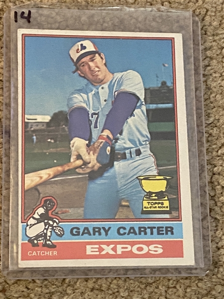 1976 TOPPS GARY CARTER 441 