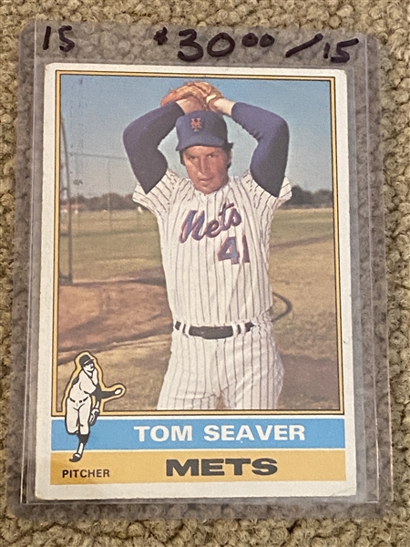 TOM SEAVER 1976 TOPPS #600 