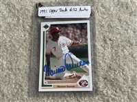 MARIANO DUNCAN Hand Signed Card