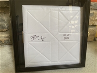 BILLY HAMILTON OUR HOLIDAY INN SHOW SIGNED BASE IN WOOD DISPLAY BOX WITH HINGED AND LOCK. $89.99 FOR JUST THE DISPLAY BOX