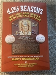 4256 REASONS ROSE WHOULD BE IN THE HOF BY MARTY B.....SIGNED BY PETE ROSE 