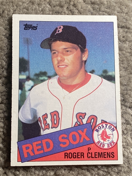 ROGERE CLEMENS 1985 TOPPS ROOKIE #181