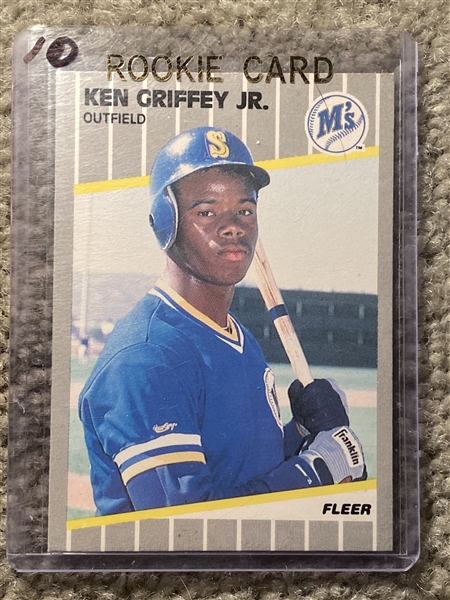 KEN GRIFFEY JR 1989 FLEER ROOKIE #548