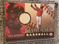 KEN GRIFFEY JR - COOLEST ITEM .... GAME USED BASEBALL with STITCHES 